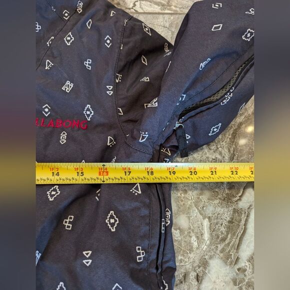 Billabong women's waterproof 10k insulated hooded Ski full zip Jacket Coat sz S - Picture 16 of 16